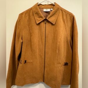 Suede brown jacket